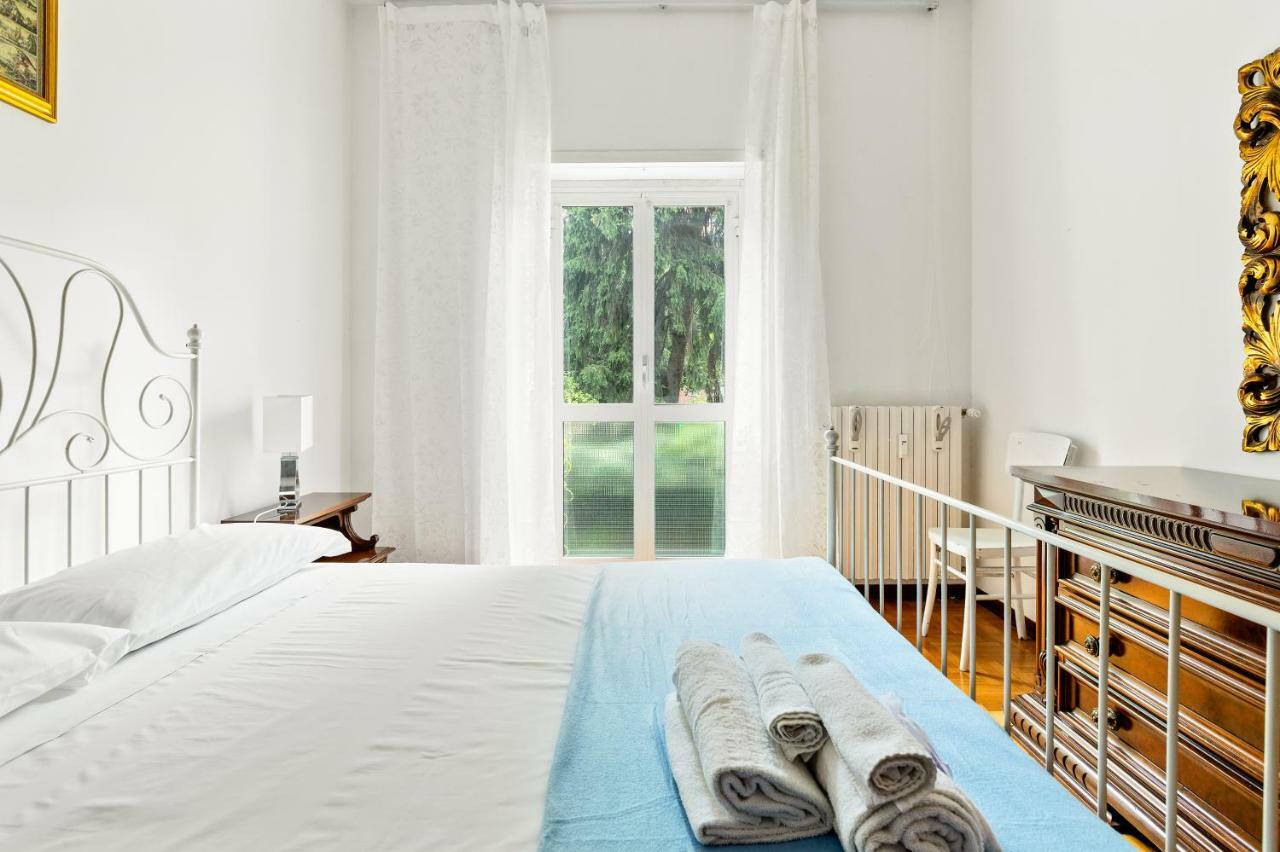 Apartament Bright Flat With Shared Garden Mediolan Zewnętrze zdjęcie